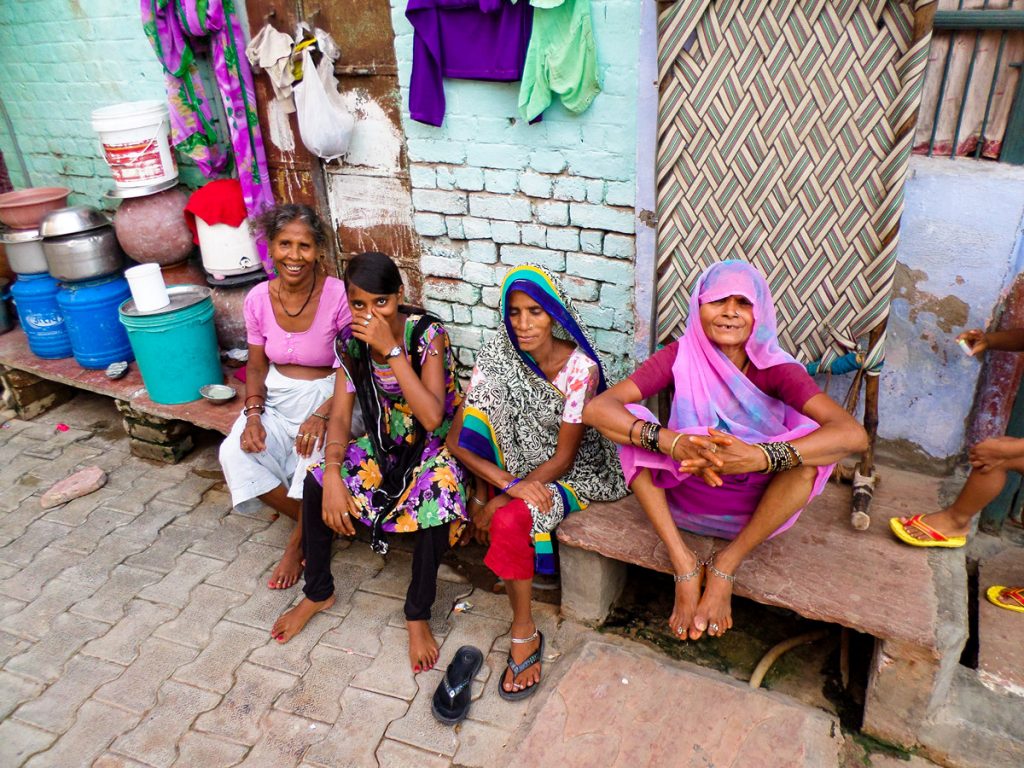 Indien Frauen Agra