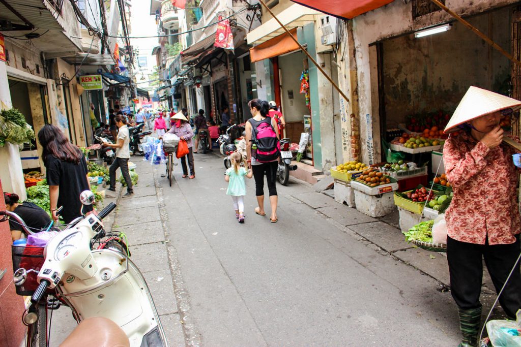 Morgenmarkt Hanoi