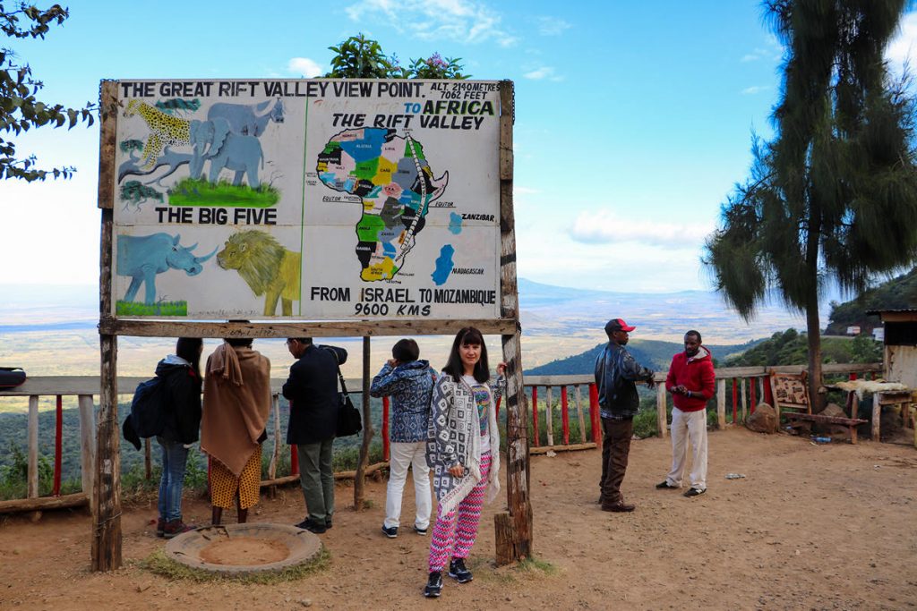 Aussichtspunkt Großer Afrikanischer Grabenbruch Kenia