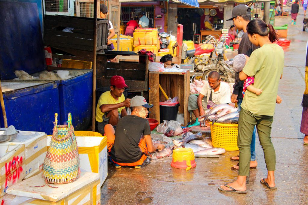 Fischmarkt Mandalay