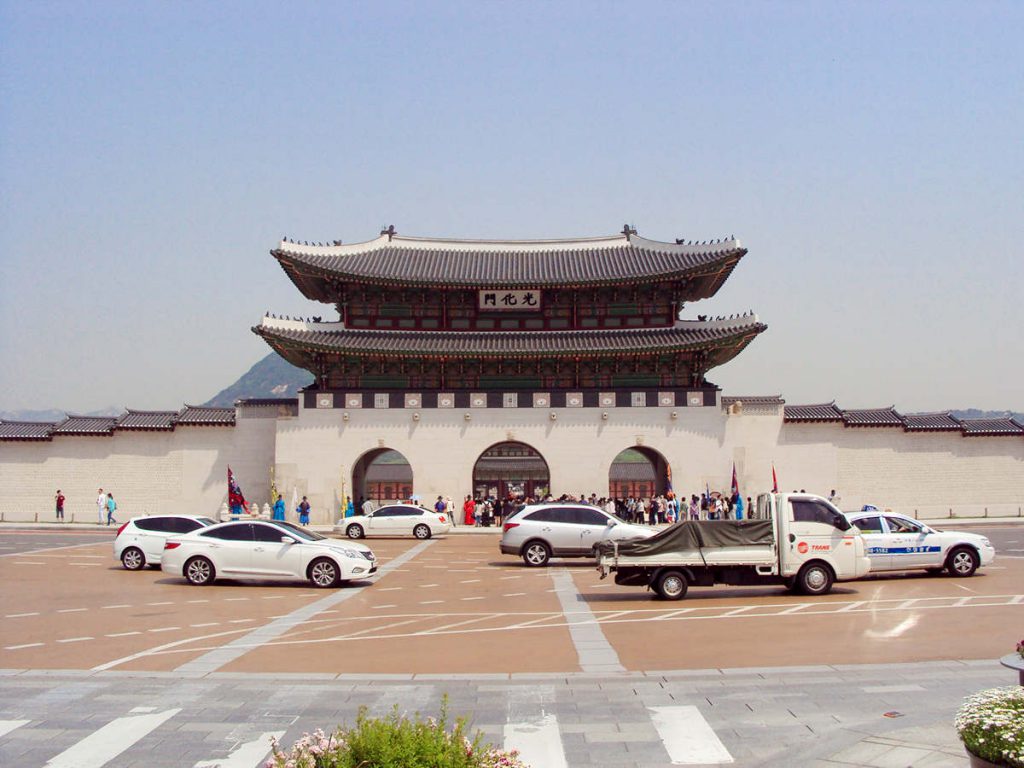 Gwanghwamun Tor Seoul