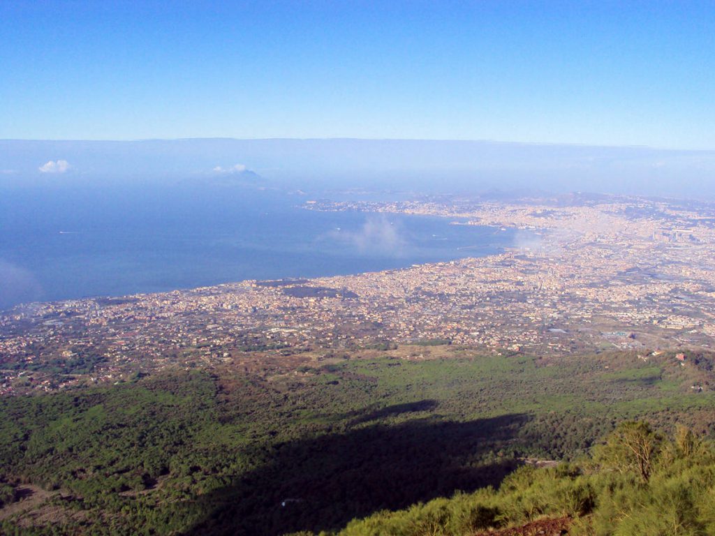 Neapel vom Vesuv