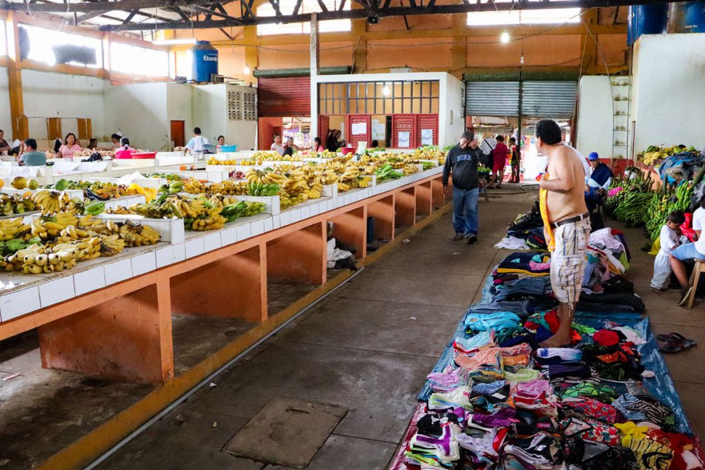 Markt in Nauta Peru