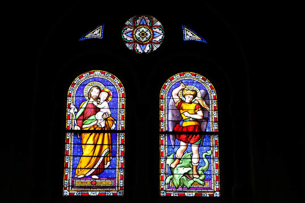 Bleiglasfenster von Église Saint-Alphonse
