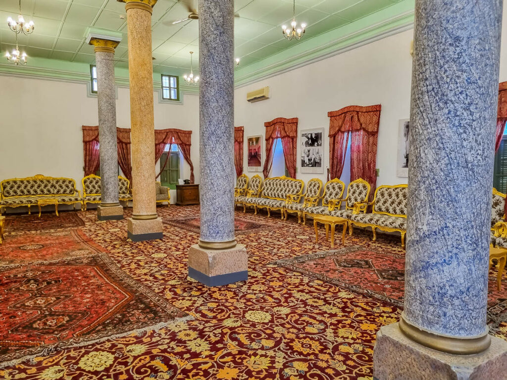 Audienzraum Murabba Palast