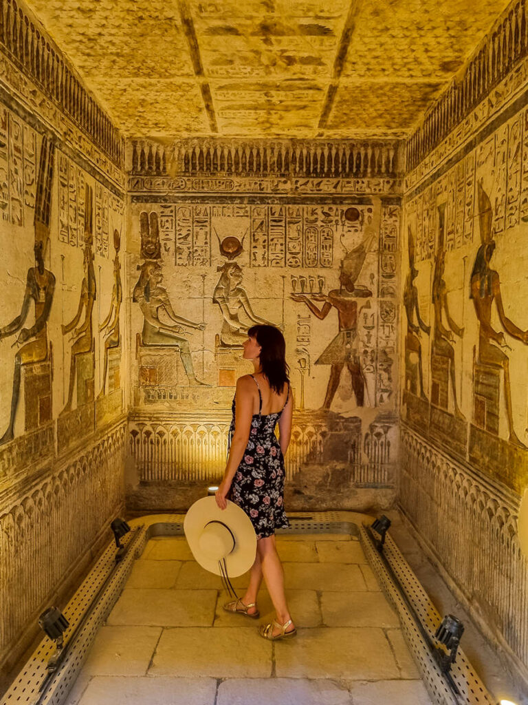 Hathor Tempel Deir el-Medina Luxor