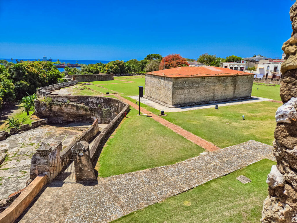 Aussicht Fortaleza Ozama