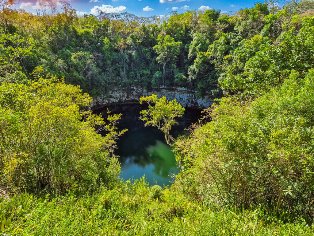 Lago los Zaramagullones von oben