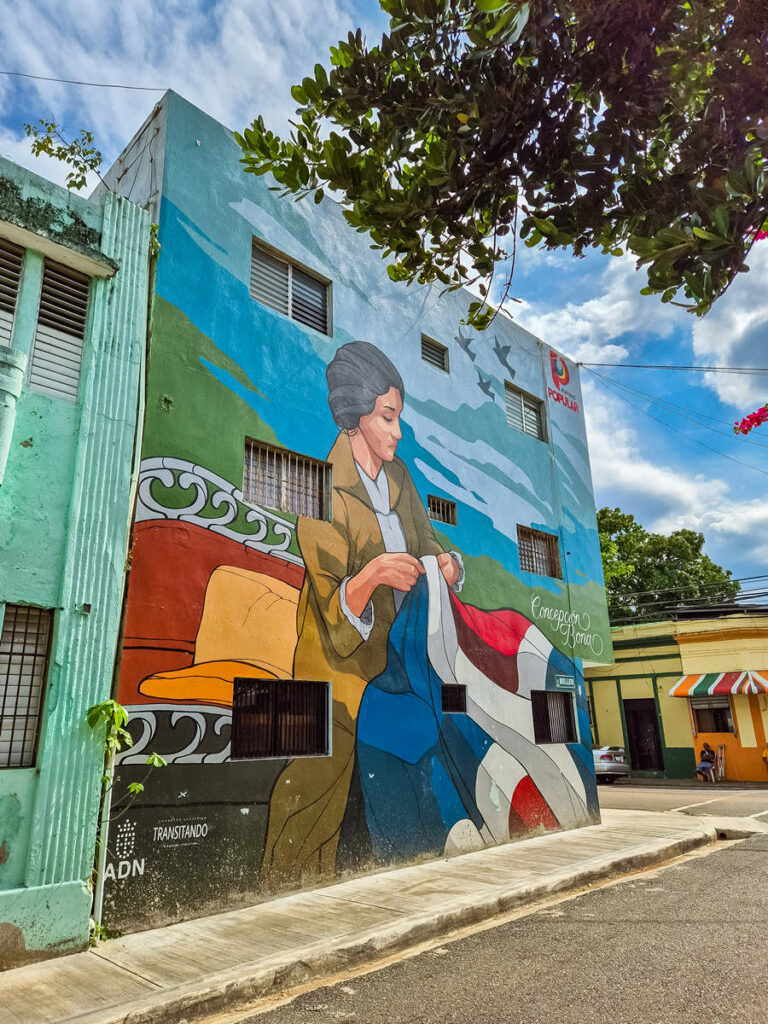 Mural Somos Ciudad Nueva in Santo Domingo