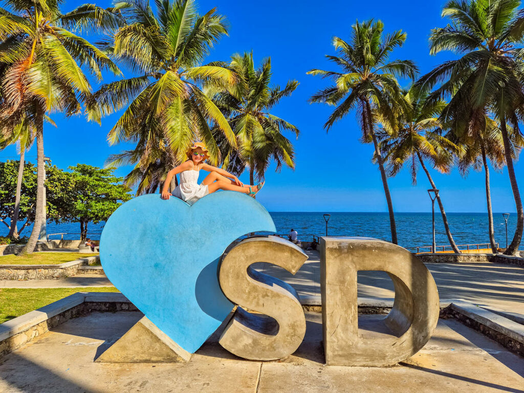 SD Sign Santo Domingo Malecon