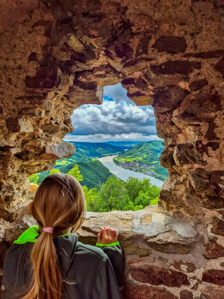 Aussicht Burgruine Aggstein