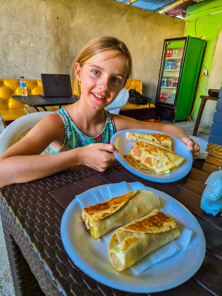 Burrito und Shawarma bei Sam Shawarma