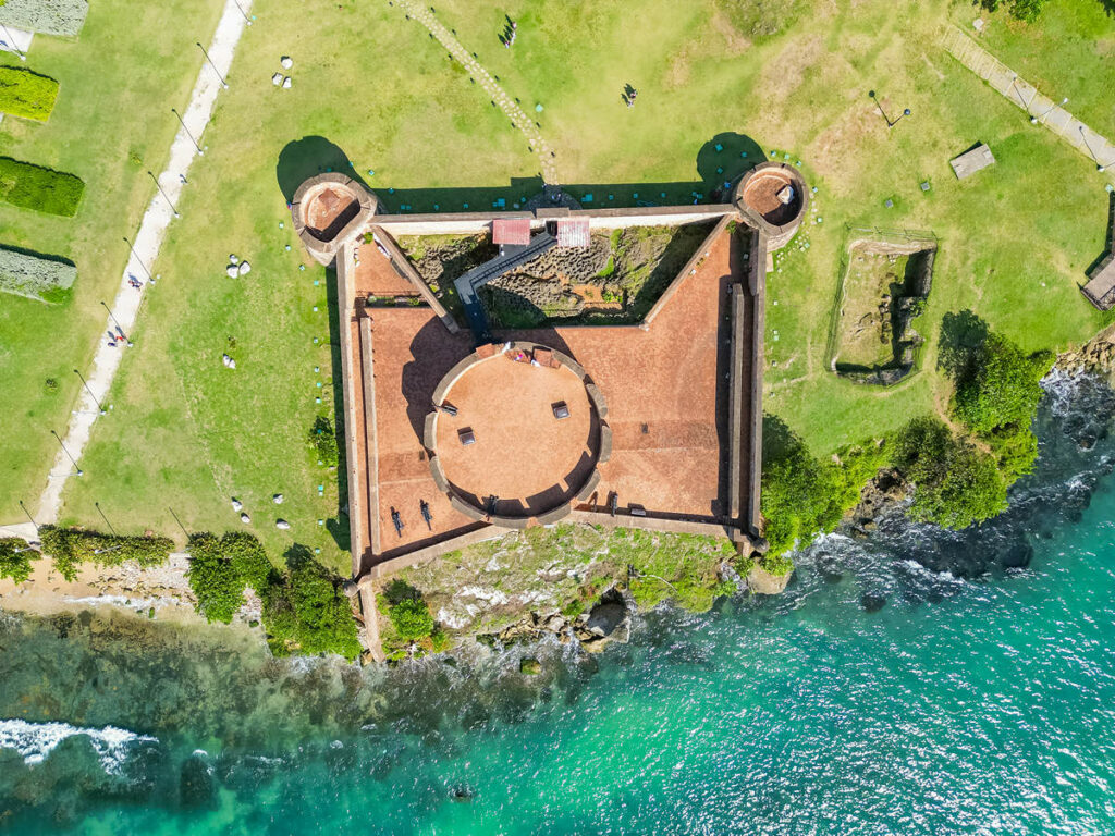 Fortaleza de San Felipe von oben