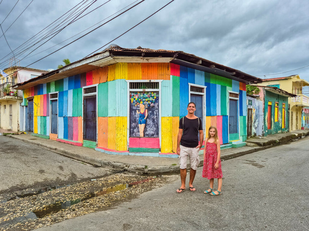 Buntes Haus Street Art Puerto Plata