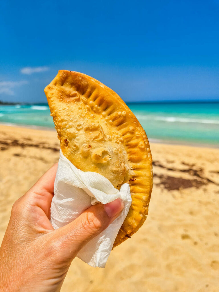 Empanada - das beliebte Essen in Dom. Rep.