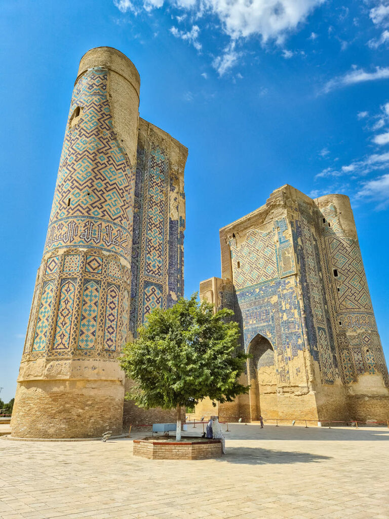 Ak-Saray Palace in Shahrisabz