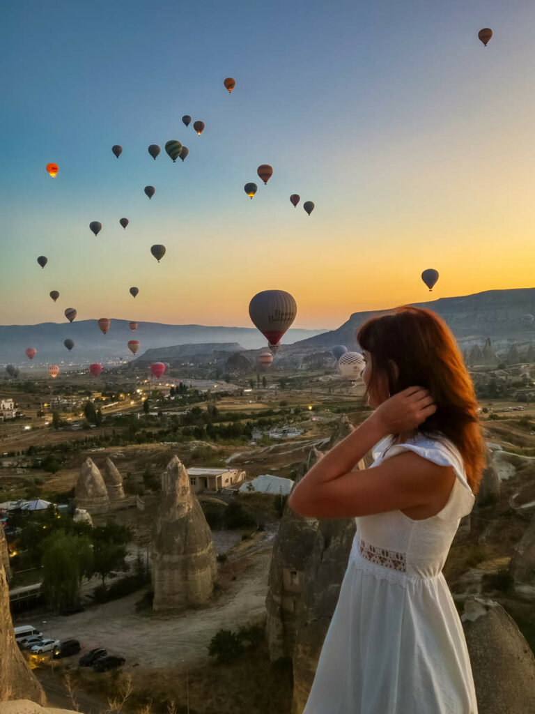 Heißluftballon Göreme Sonnenaufgang