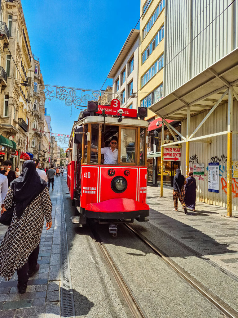 Istiklal Caddesi Tram