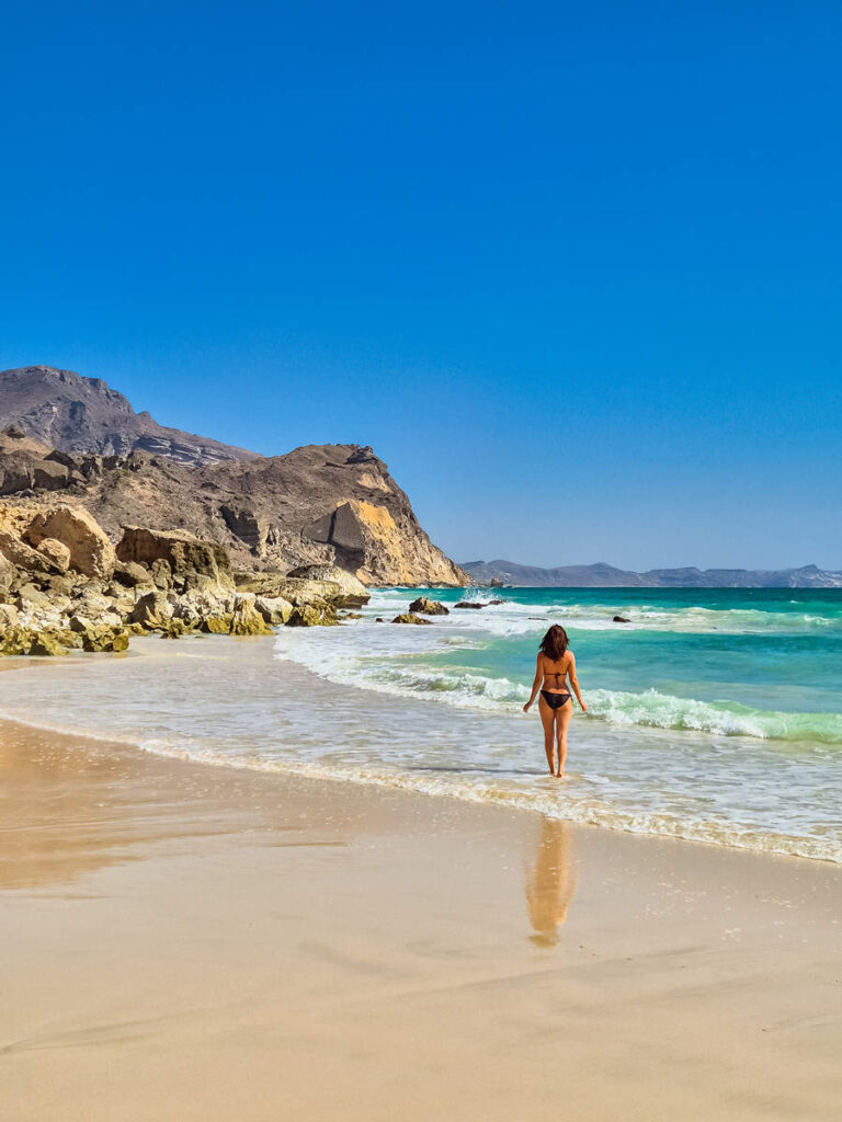 Fazayah Beach in Oman