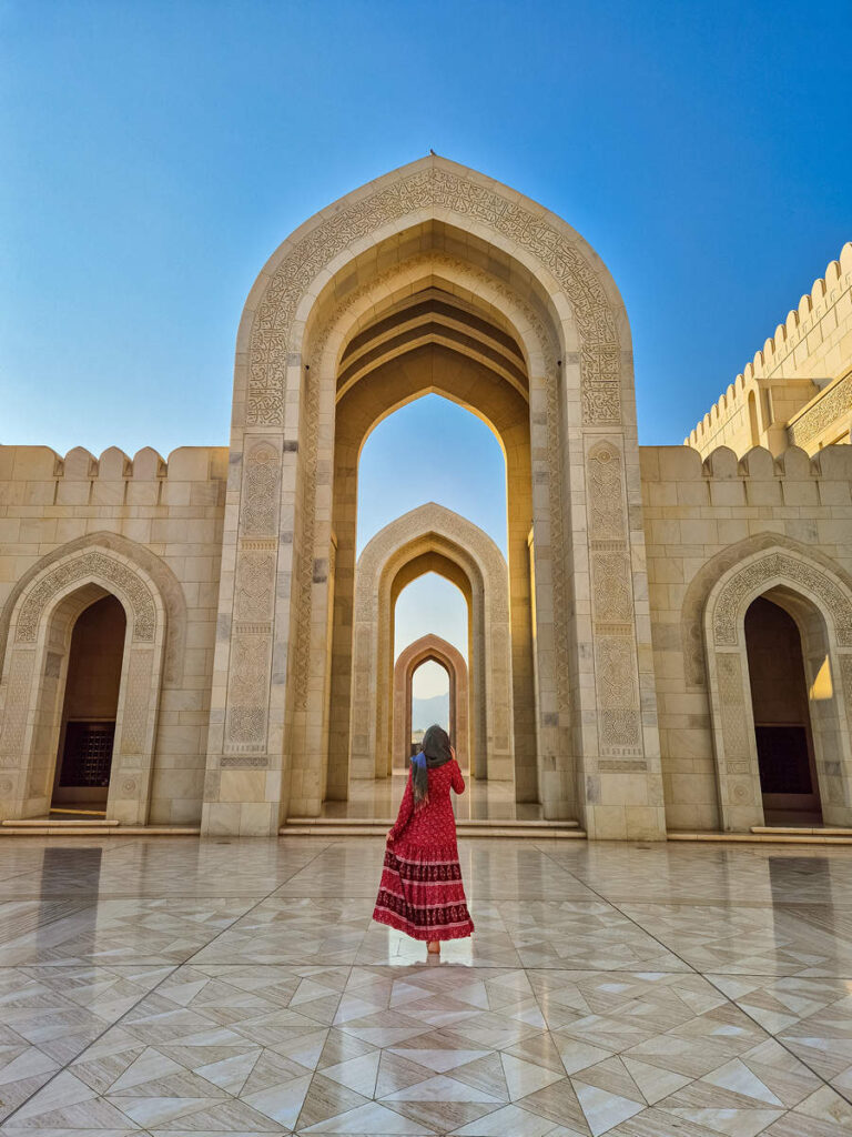 Sultan Qaboos Grand Mosque in Oman