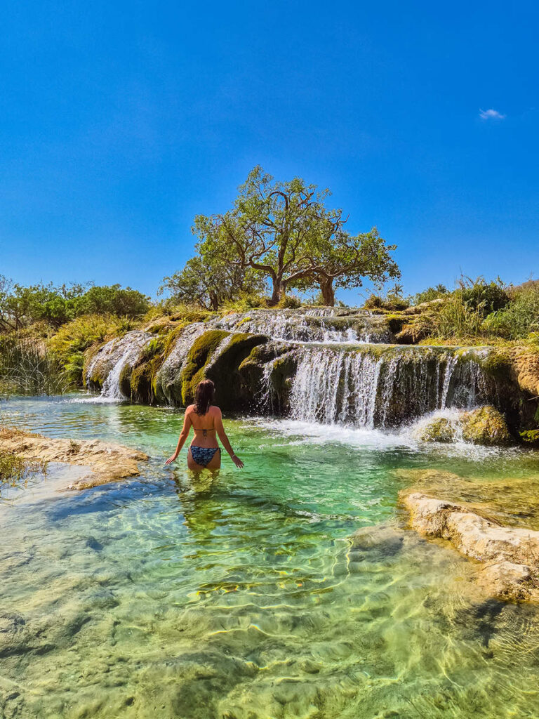 Wadi Darbat Wasserfall