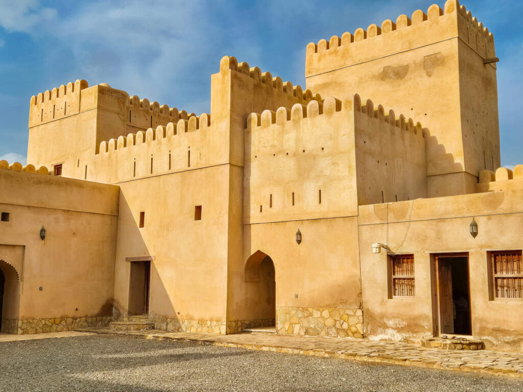 Fort Al Ayjah Festung Innenhof