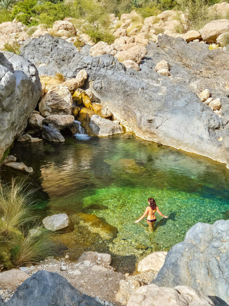 Wadi Al Arbeieen in Oman