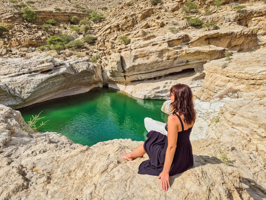 Wadi Bani Khalid in Oman