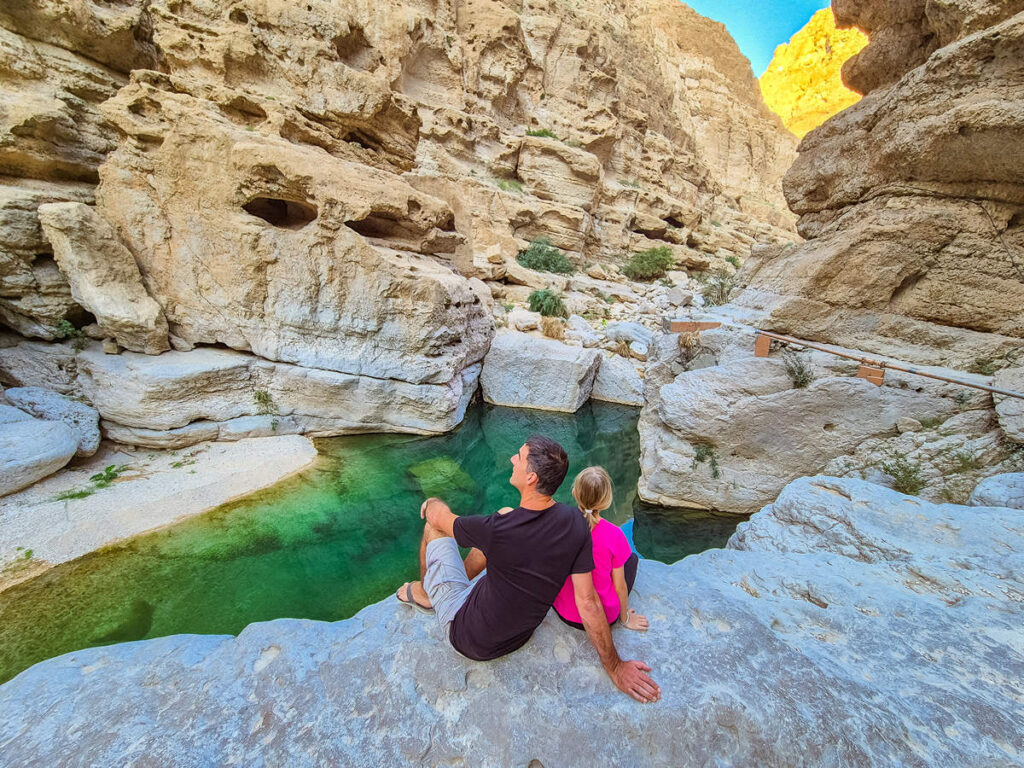 Wadi Shab Aussichtspunkt