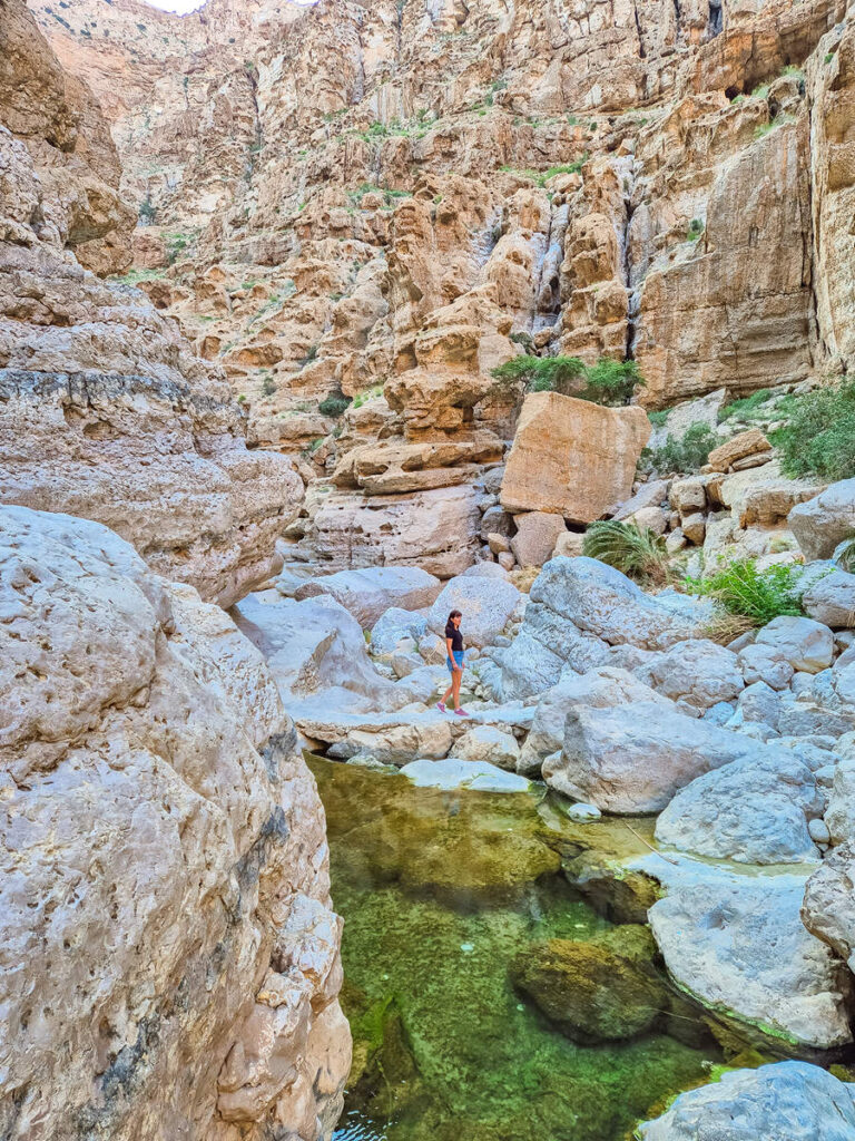 Wadi Shab Felsen