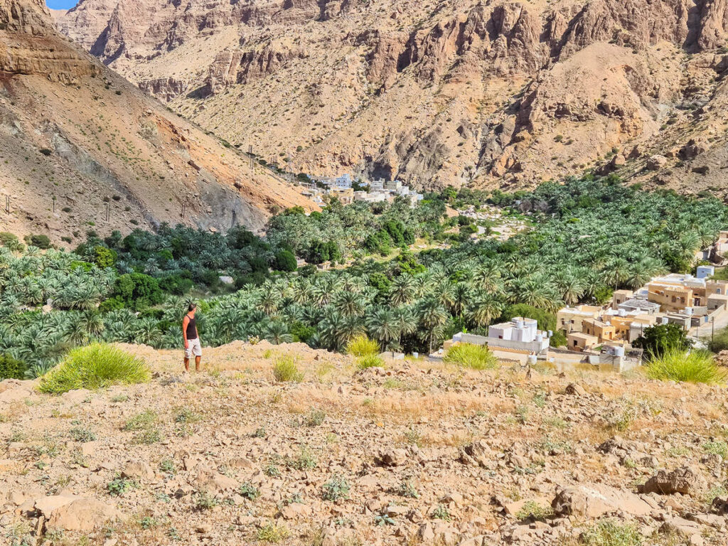 Wadi Tiwi Aussichtspunkt