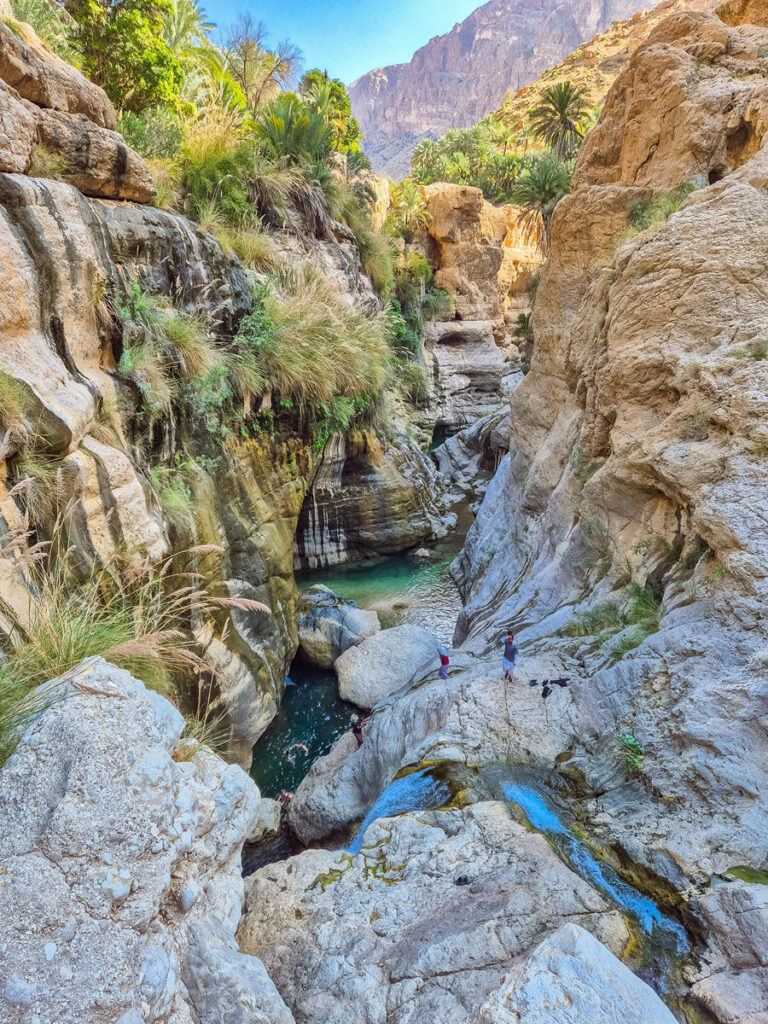 Wadi Tiwi Schlucht